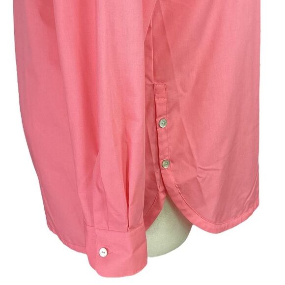 FOXCROFT for APPLESEEDS Top Women 16 Pink Wrinkle Free Blend Long Sleeve - Picture 4 of 8